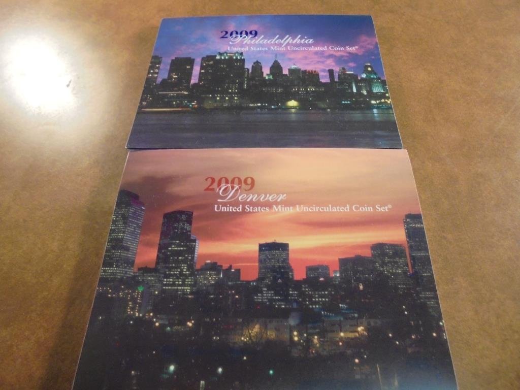 2009 US MINT SET (UNC) P/D (1 of 2)