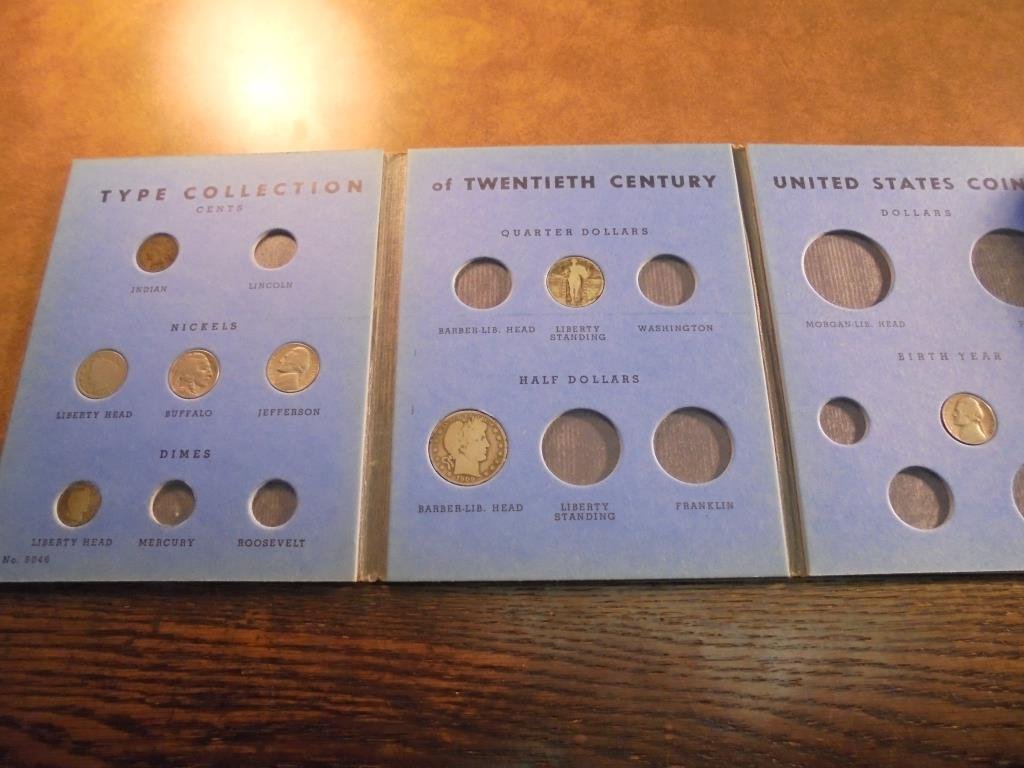 PARTIAL TYPE COLLECTION OF 20TH CENTURY UNITED STATES (1 of 2)