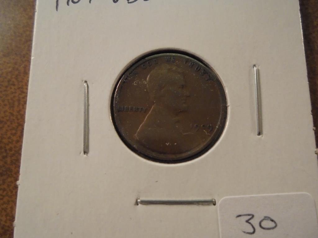 1909 VDB LINCOLN CENT VERY FINE (1 of 2)