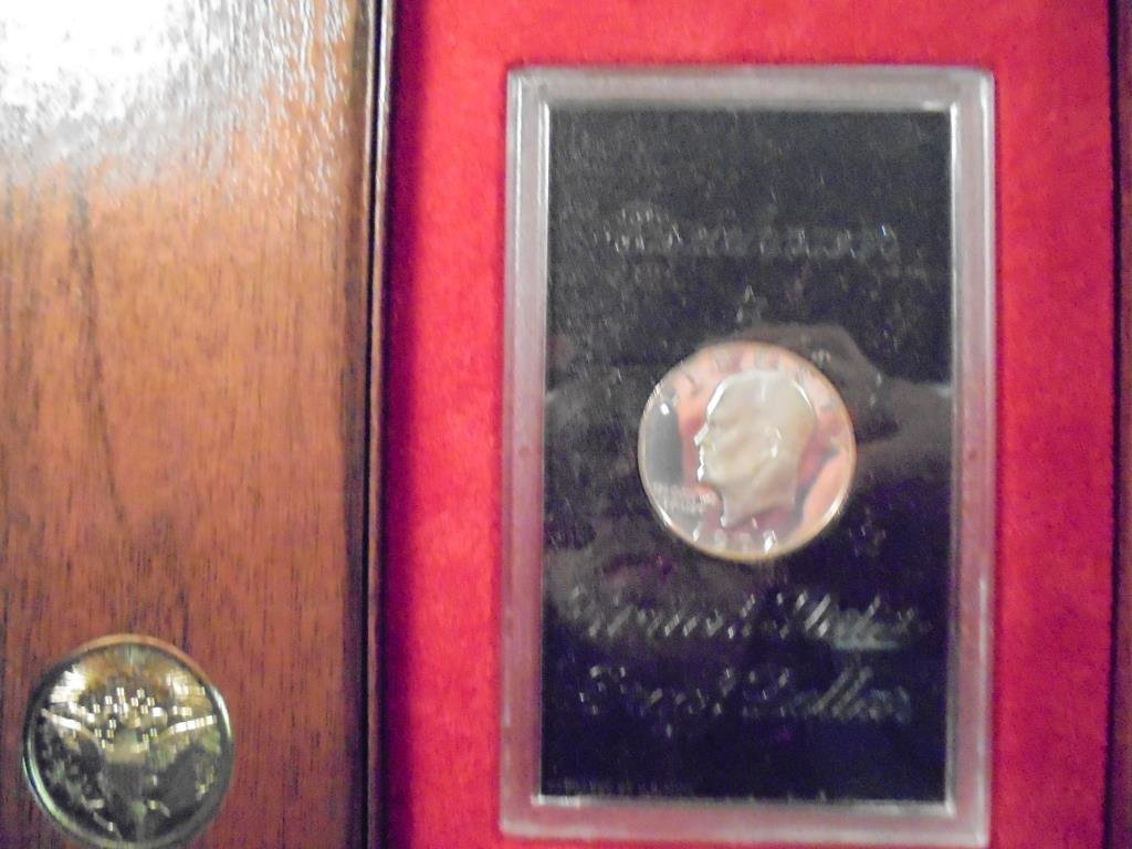 1972-S IKE SILVER DOLLAR PROOF (BROWN PACK) (1 of 2)
