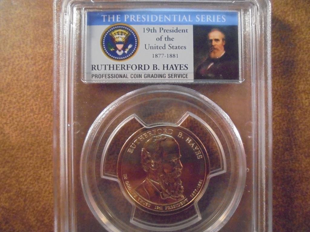 2011-P HAYES DOLLAR PCGS MS65 POS. A 1ST DAY ISSUE (1 of 2)