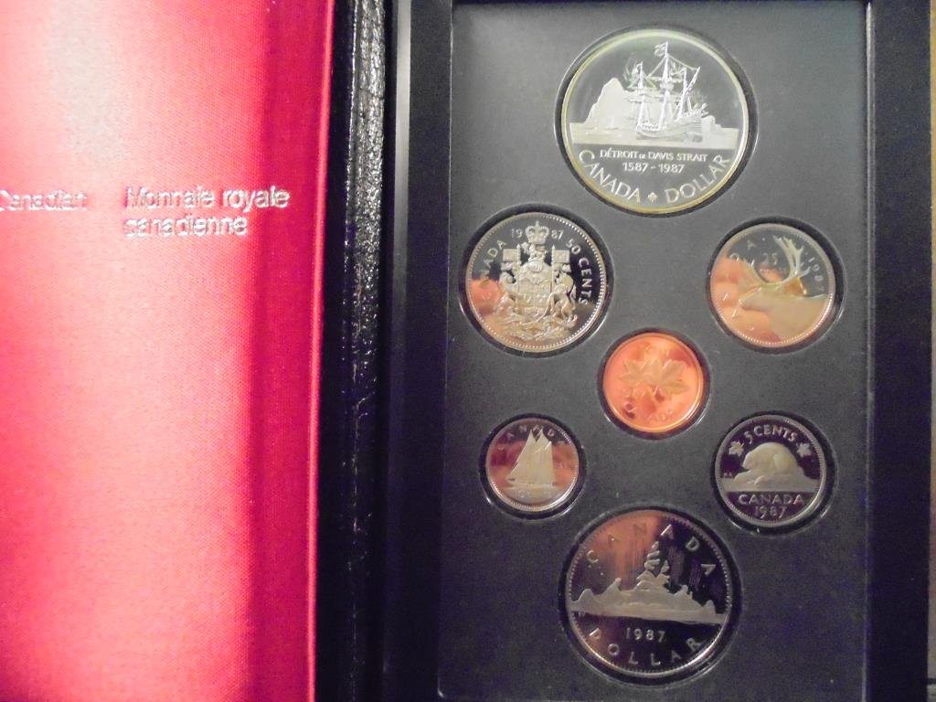 1987 CANADA DOUBLE DOLLAR PROOF SET DAVIS STRAIT (1 of 2)