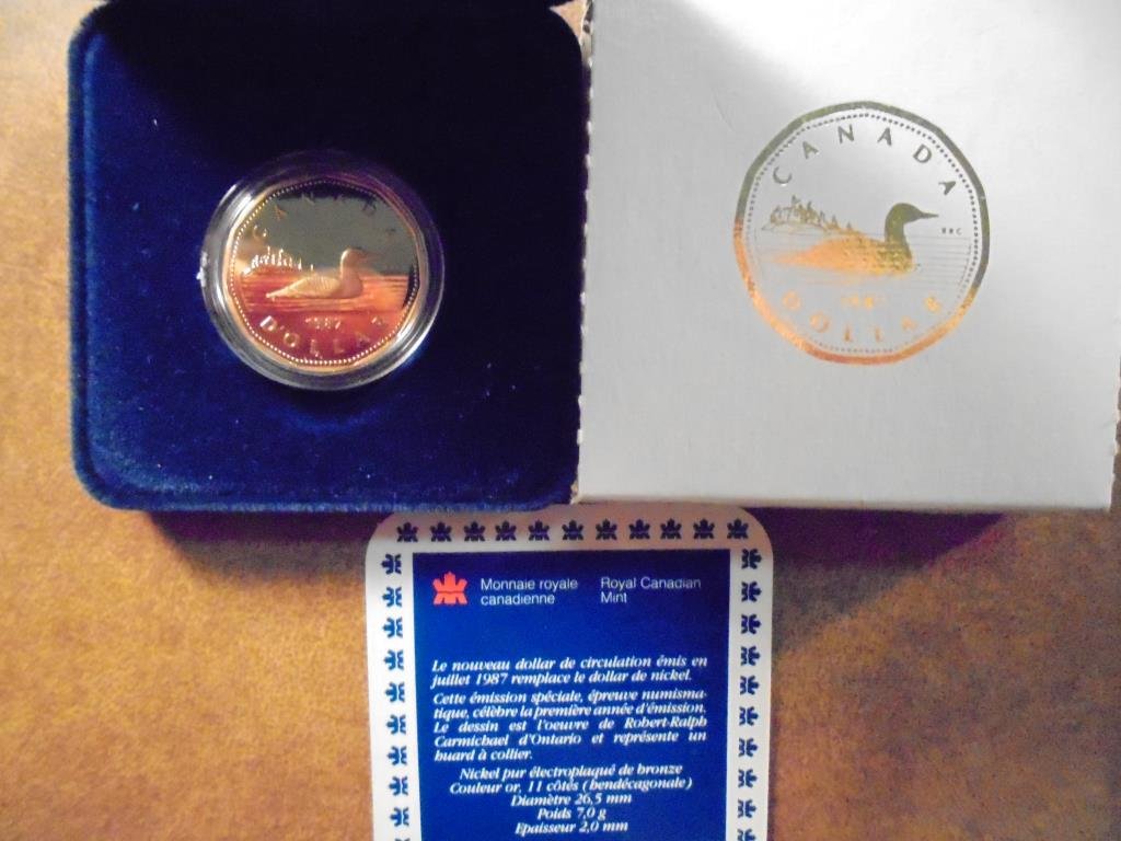 1997 CANADA SPECIAL PROOF EDITION LOON DOLLAR ORIGINAL (1 of 2)