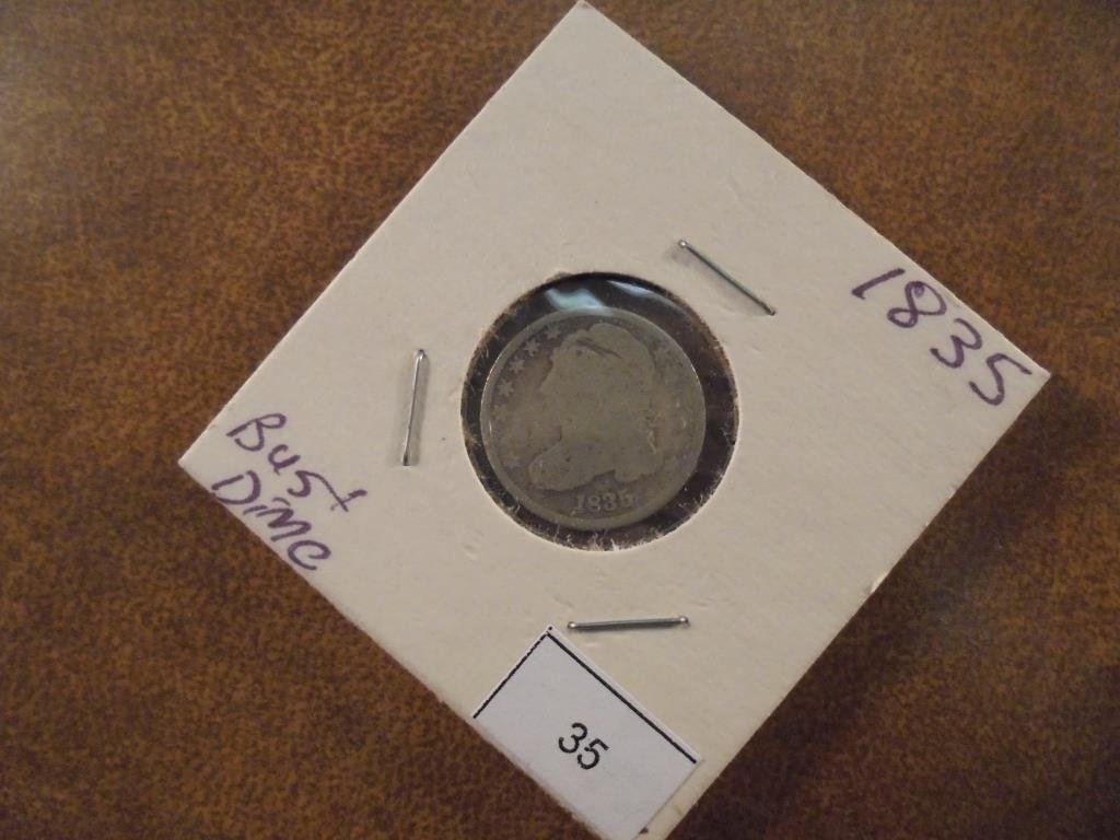 1835 CAPPED BUST DIME (1 of 2)