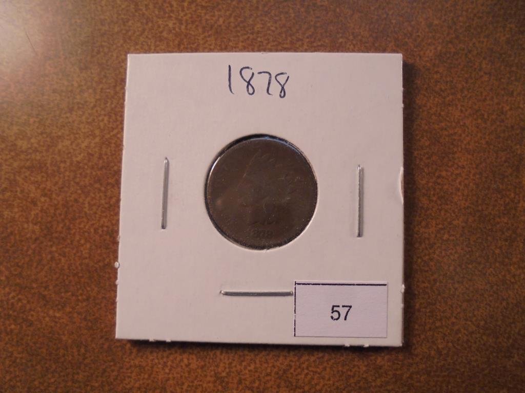 1878 INDIAN HEAD CENT (SEMI-KEY) (1 of 2)