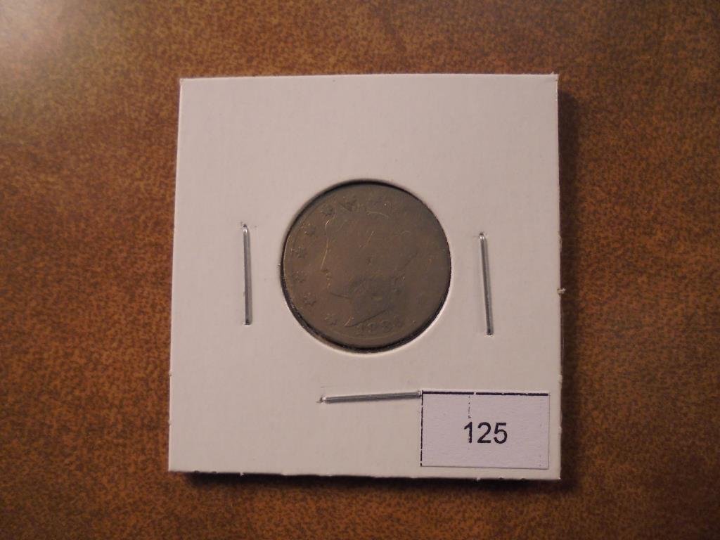 1886 LIBERTY "V" NICKEL KEY DATE 2015 REDBOOK RETAIL IS (1 of 2)