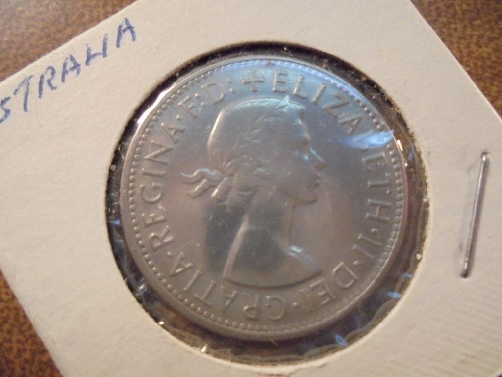 1954 AUSTRALIA SILVER FLORIN (1 of 2)