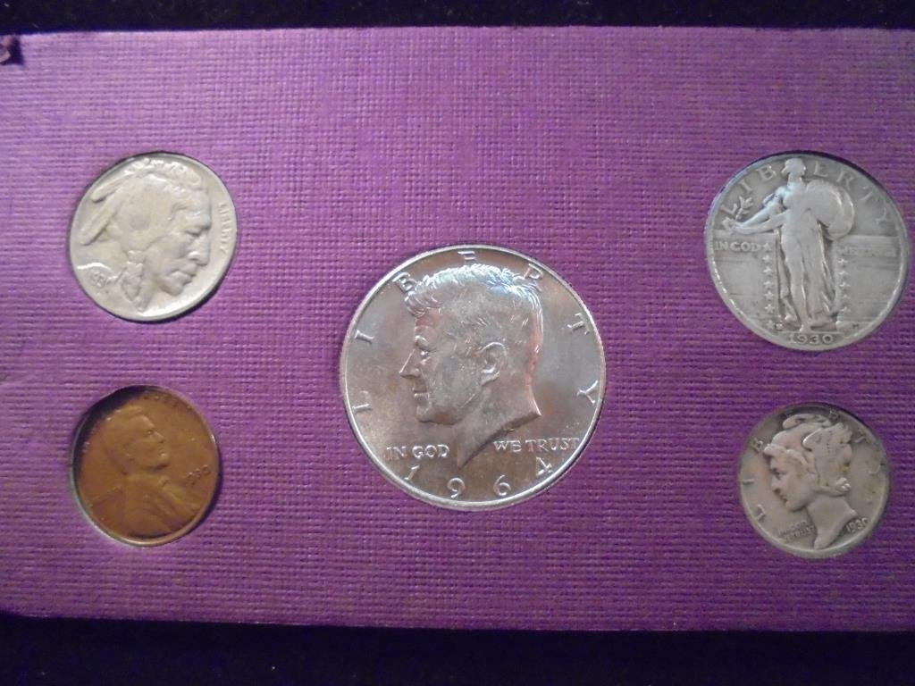 COIN SET SEE DESCRIPTION 1930 LINCOLN CENT, 1930-S (1 of 2)