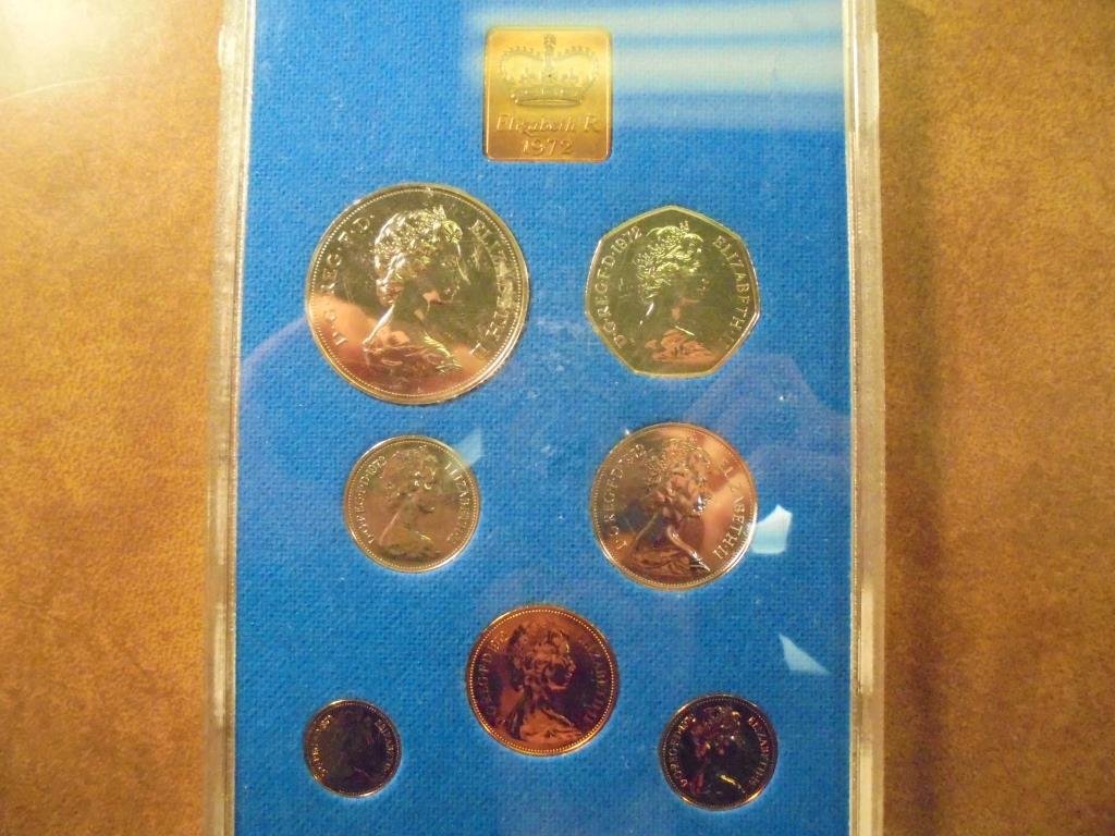 1972 GREAT BRITAIN AND NORTHERN IRELAND PROOF SET NO (1 of 2)