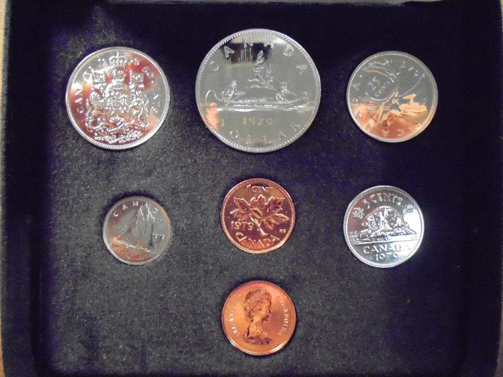 1979 CANADA DOUBLE CENT SET ORIGINAL ROYAL CANADIAN (1 of 2)