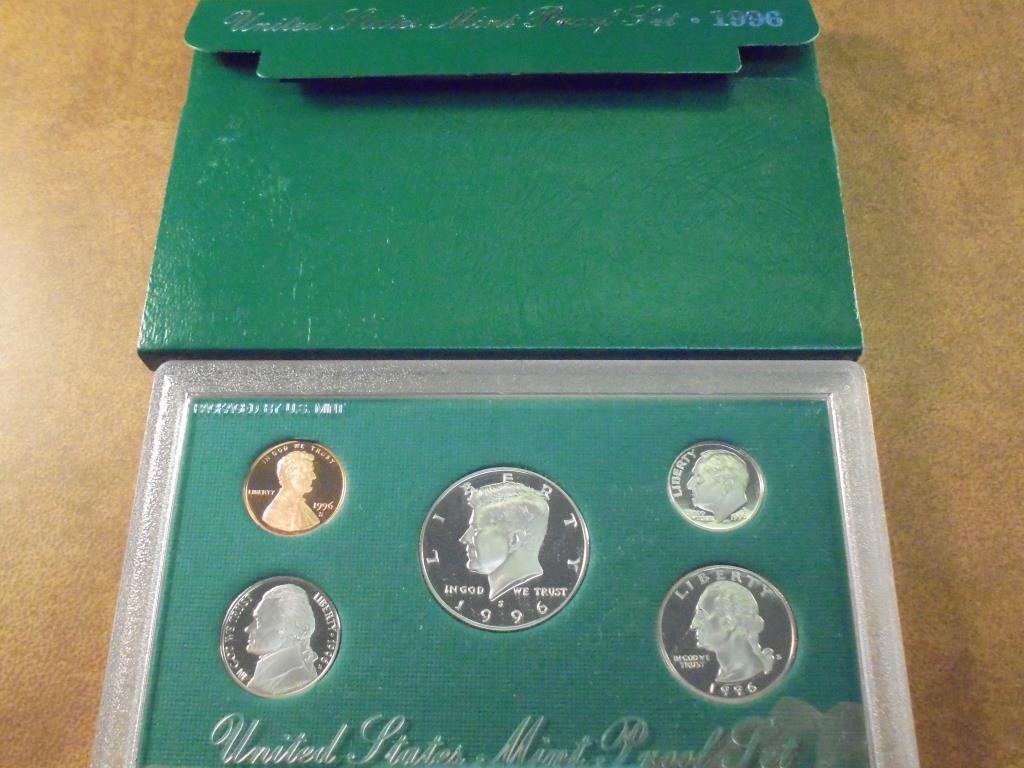 1996 US PROOF SET (WITH BOX) (1 of 2)