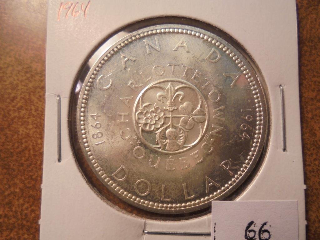 1964 CANADA SILVER DOLLAR (1 of 2)