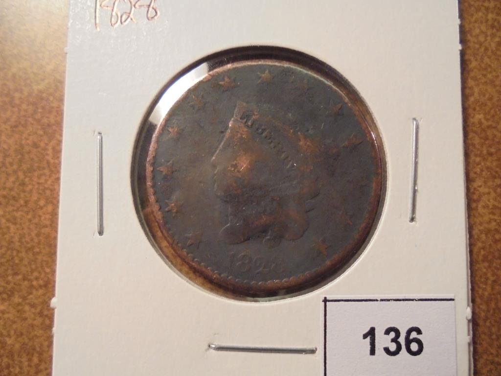 1828 US LARGE CENT (1 of 2)