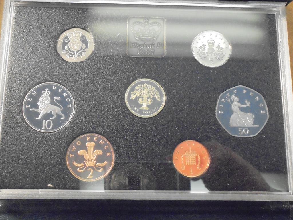 1887 UNITED KINGDOM PROOF SET ORIGINAL ROYAL MINT (1 of 2)