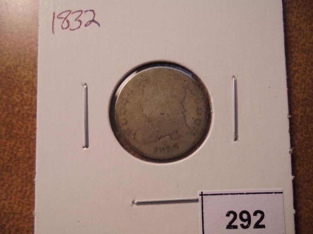 1832 CAPPED BUST DIME (1 of 2)