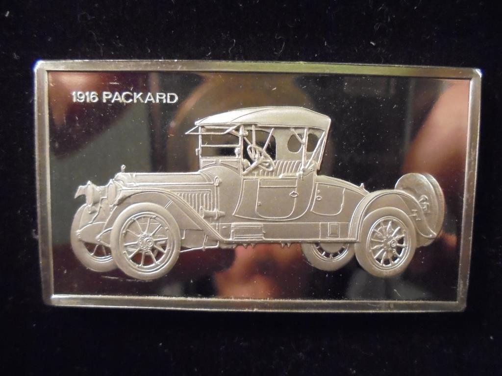 1000 GRAINS (OVER 2 OZ.) STERLING SILVER PF INGOT 1916: 1916 PACKARD