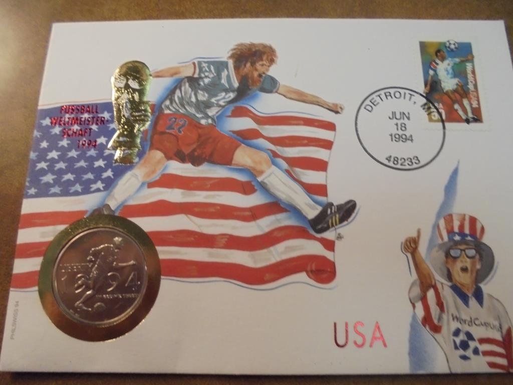 1994-D US WORLD CUP HALF DOLLAR IN PNC (1 of 2)