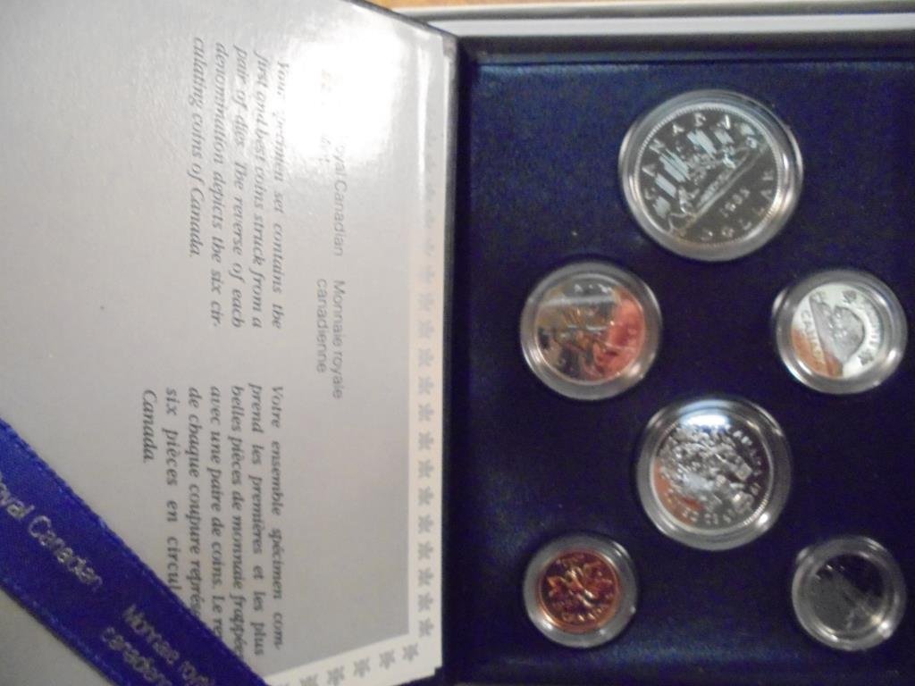 1985 CANADA SPECIMEN SET ORIGINAL ROYAL CANADIAN MINT (1 of 2)
