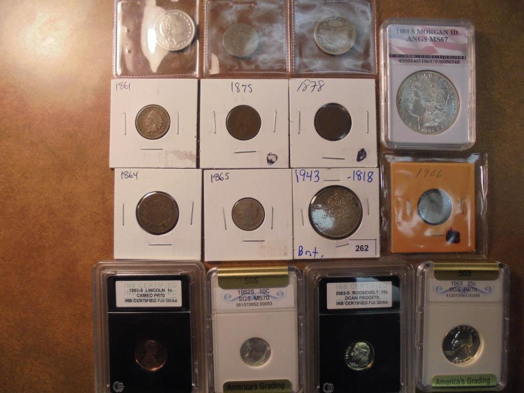 15 COIN LOT WORTH LOOKING AT SEE DESCRIPTION 1881-S (1 of 10)