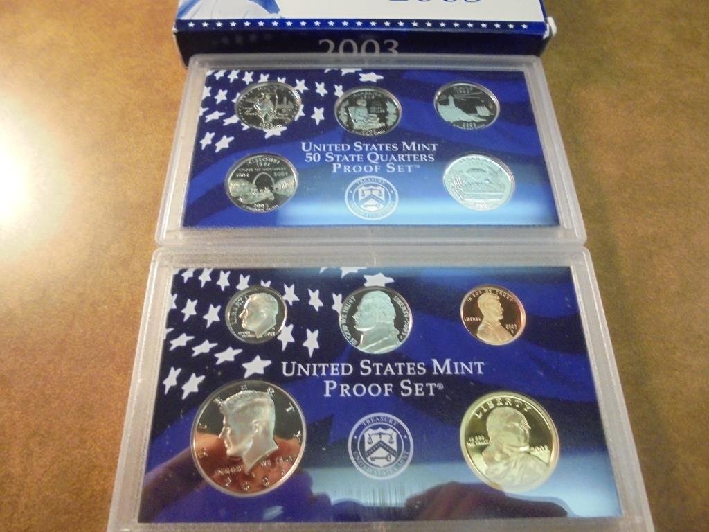 2003 US PROOF SET (WITH BOX) (1 of 2)