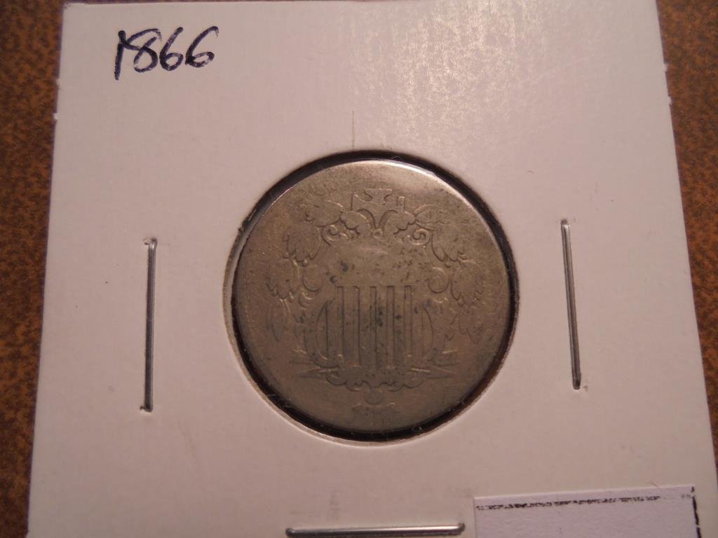 1866 SHIELD NICKEL (1 of 2)