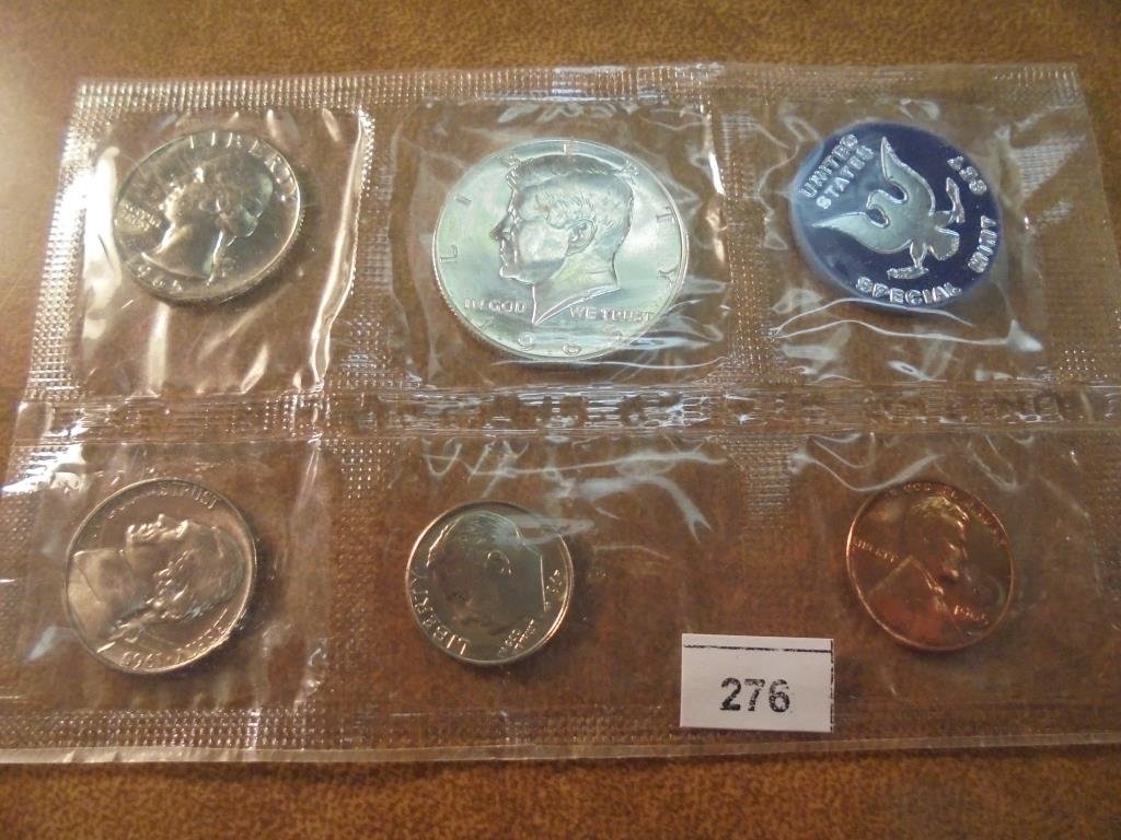 1965 US SPECIAL MINT SET WITHOUT ENVELOPE 40% SILVER (1 of 2)