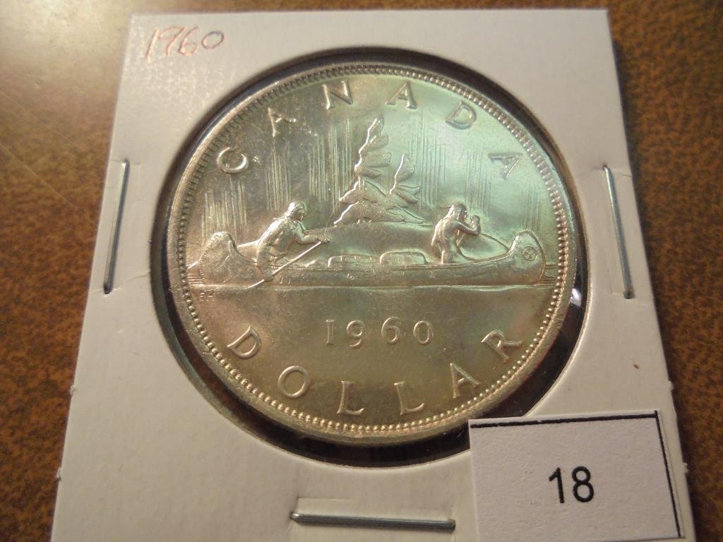 1960 CANADA SILVER DOLLAR (1 of 2)