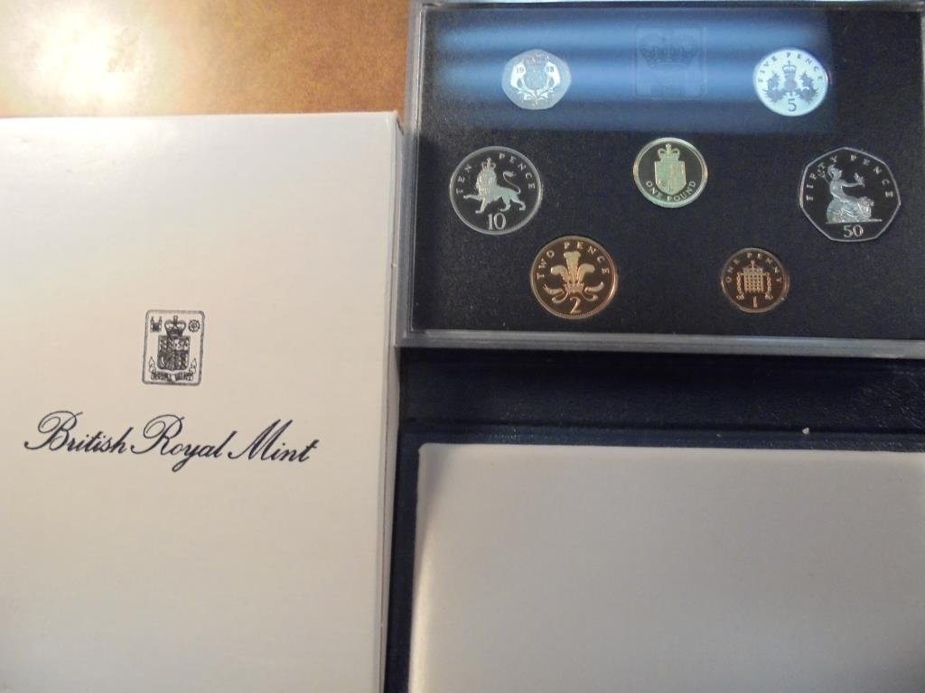 1988 UNITED KINGDOM PROOF SET ORIGINAL ROYAL MINT (1 of 2)