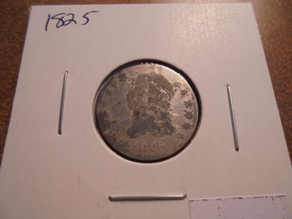 1825 CAPPED BUST DIME (1 of 2)