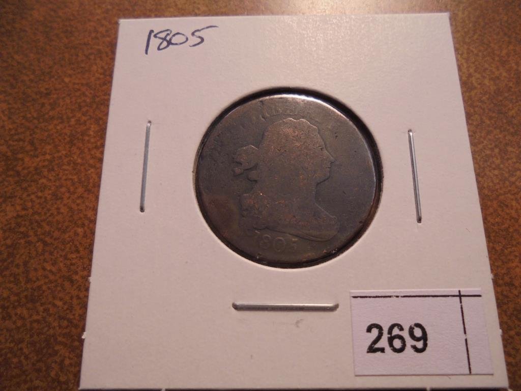 1805 US HALF CENT (1 of 2)