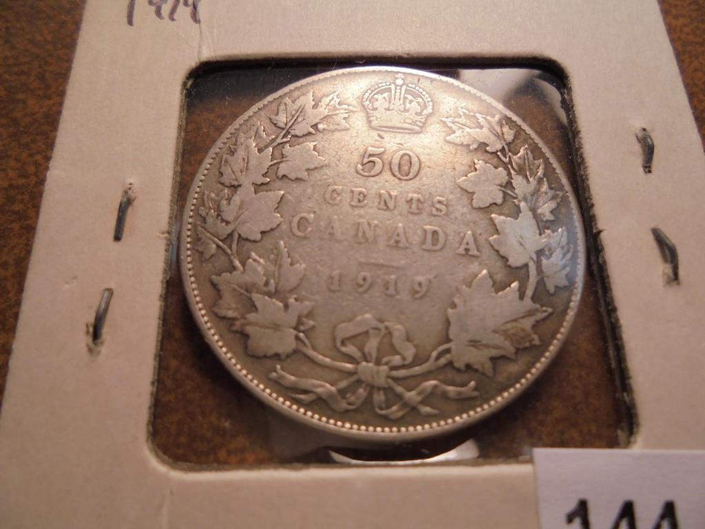 1919 CANADA SILVER 50 CENT (1 of 2)