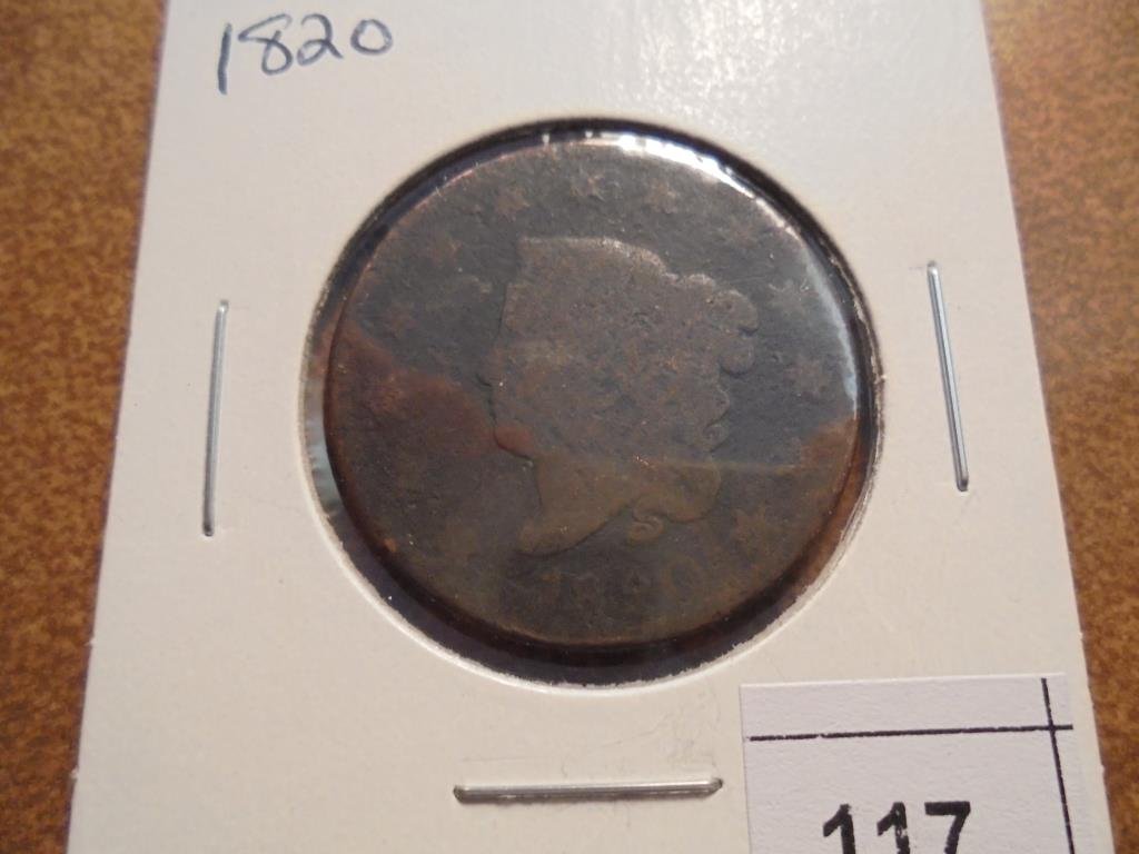 1820 US LARGE CENT (1 of 2)