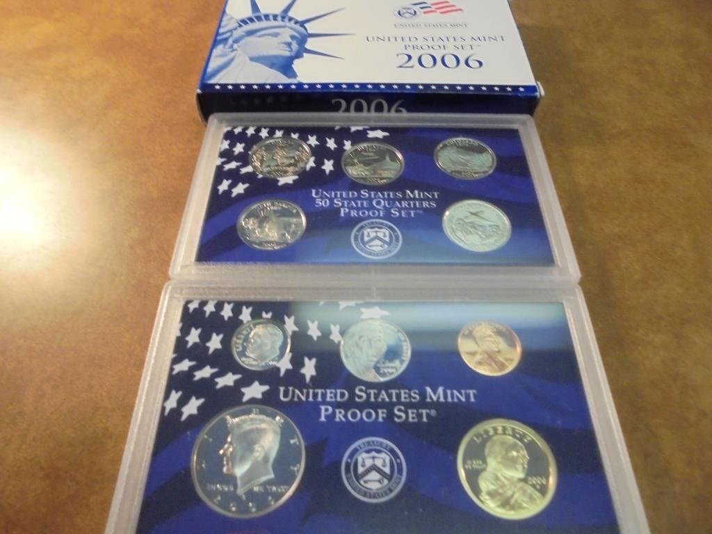 2006 US PROOF SET (WITH BOX) (1 of 2)
