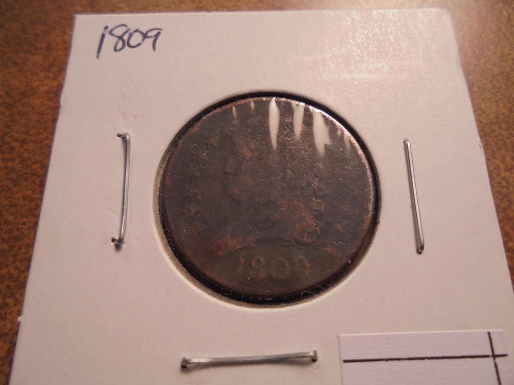 1809 US HALF CENT (1 of 2)
