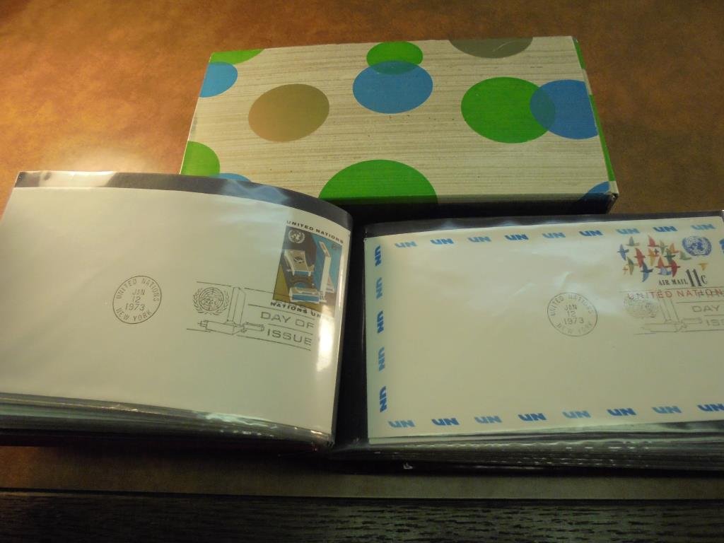 72-1972-74 UNITED NATIONS 1ST DAY COVERS OFFICIAL (1 of 6)