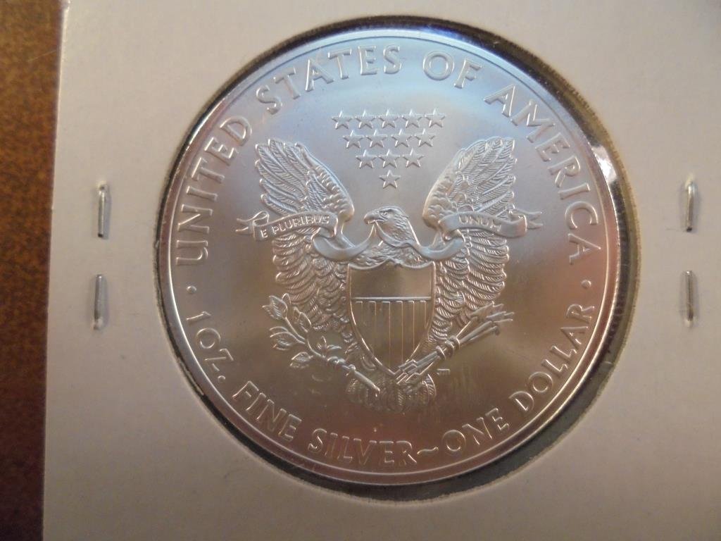 2013 AMERICAN SILVER EAGLE UNC (1 of 2)
