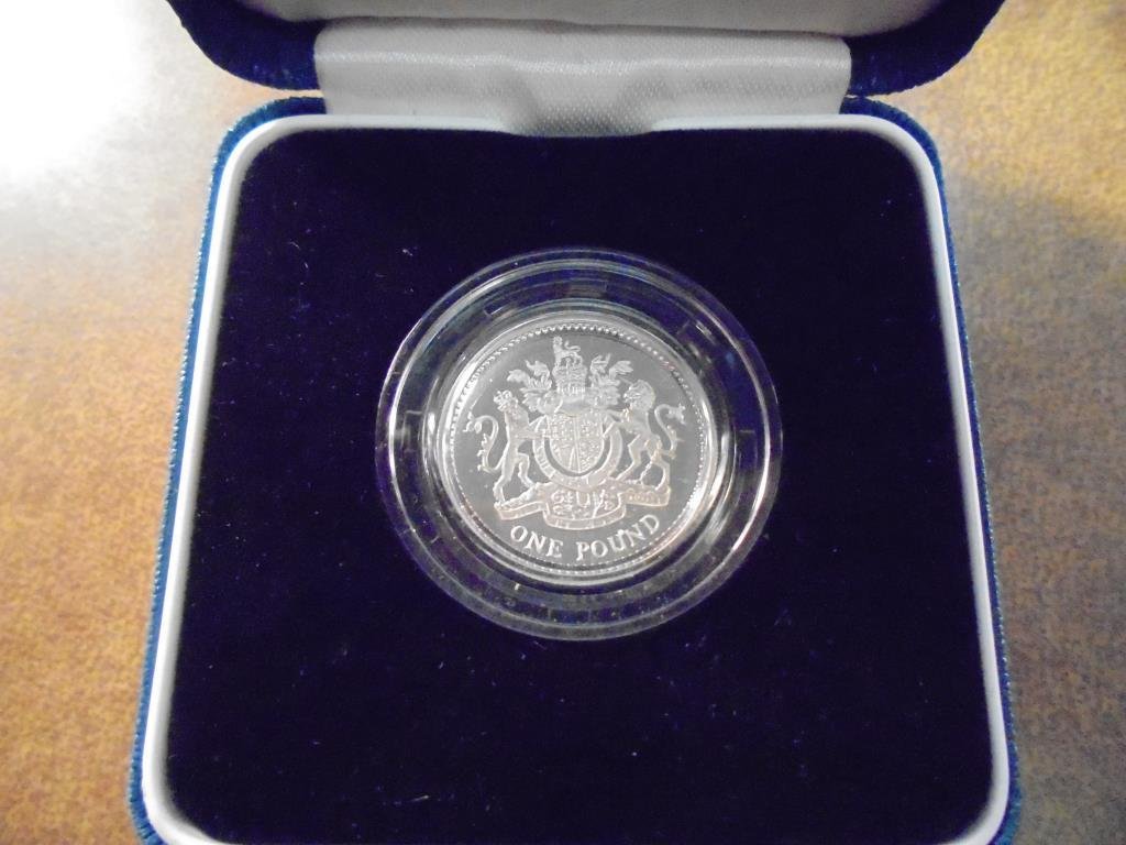 2003 GREAT BRITAIN 1 POUND SILVER PROOF ORIGINAL ROYAL (1 of 2)