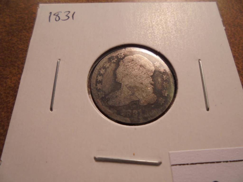 1831 CAPPED BUST DIME (1 of 2)