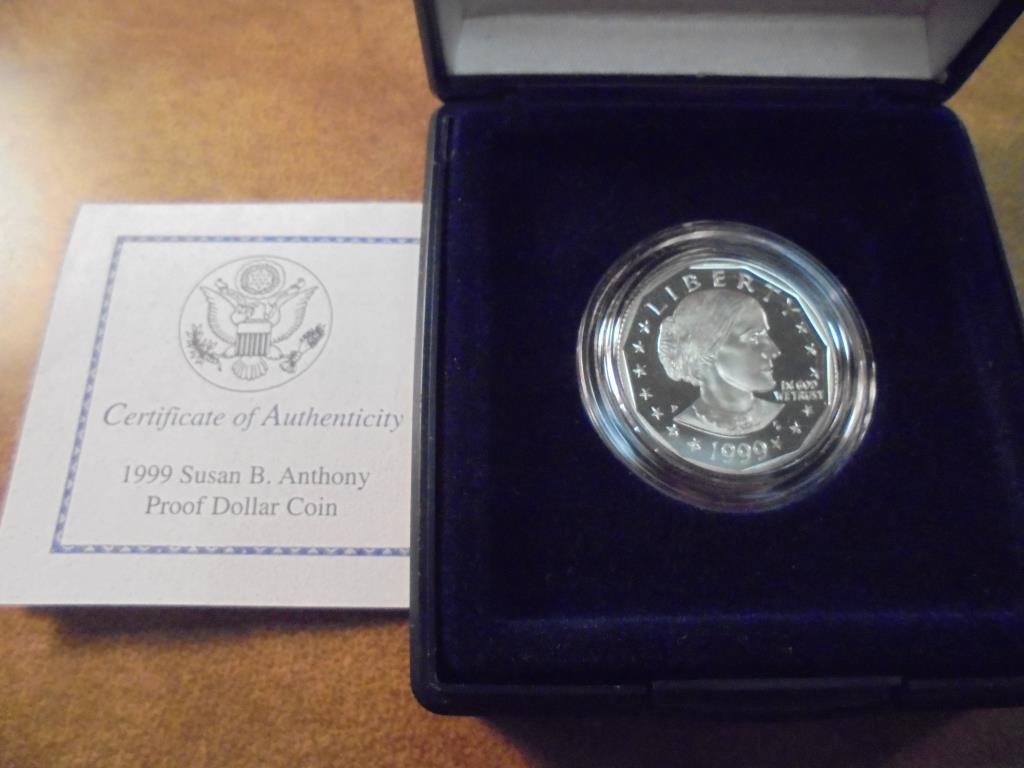 1999 SBA DOLLAR PROOF DOLLAR ORIGINAL US MINT PACKAGING (1 of 2)