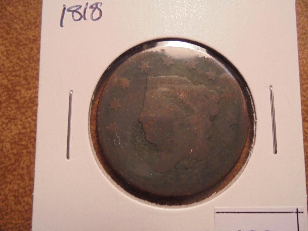 1818 US LARGE CENT (1 of 2)