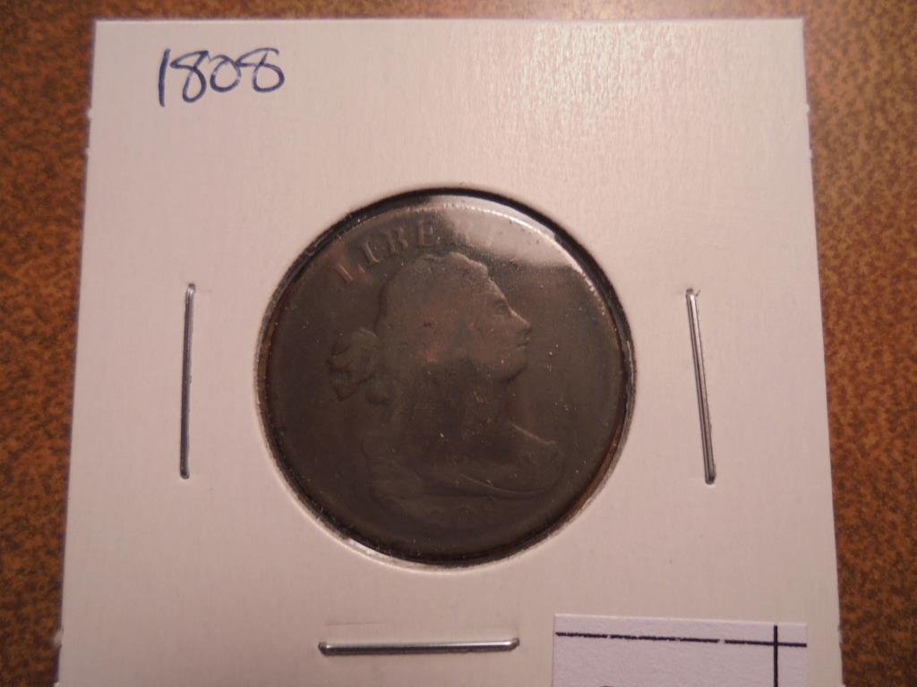1808 US HALF CENT (1 of 2)