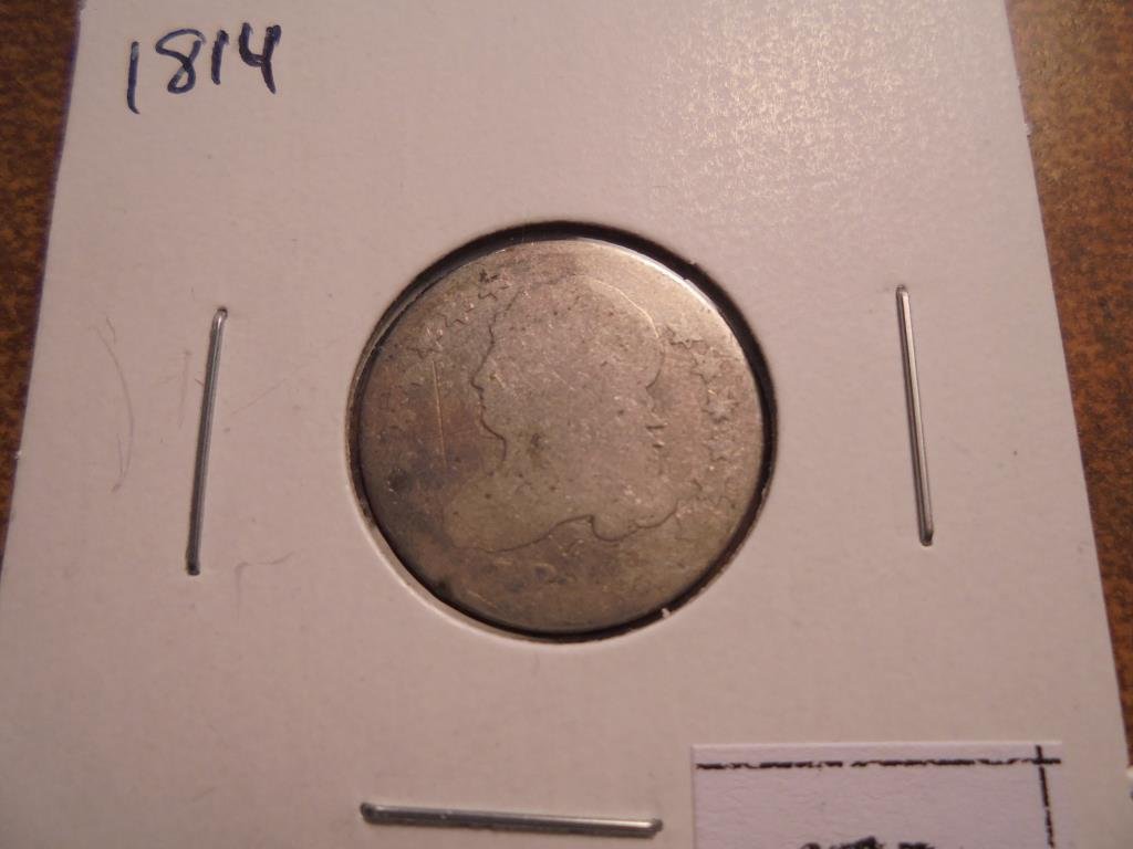 1814 CAPPED BUST DIME (1 of 2)