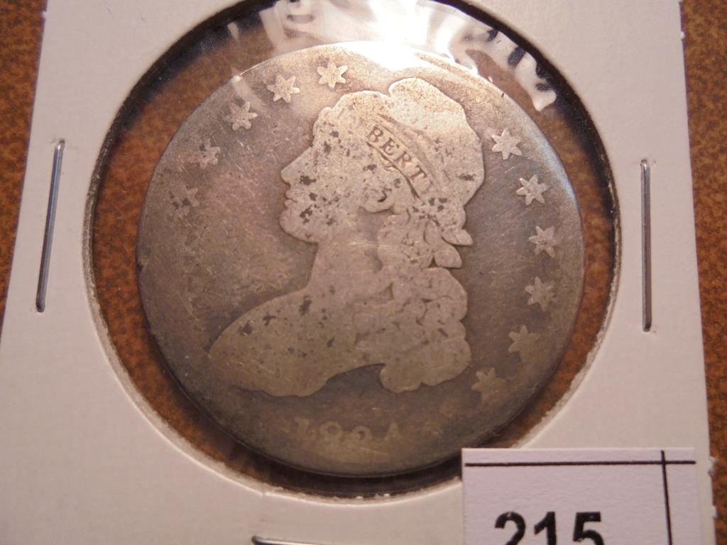 1834 CAPPED BUST HALF DOLLAR (1 of 2)