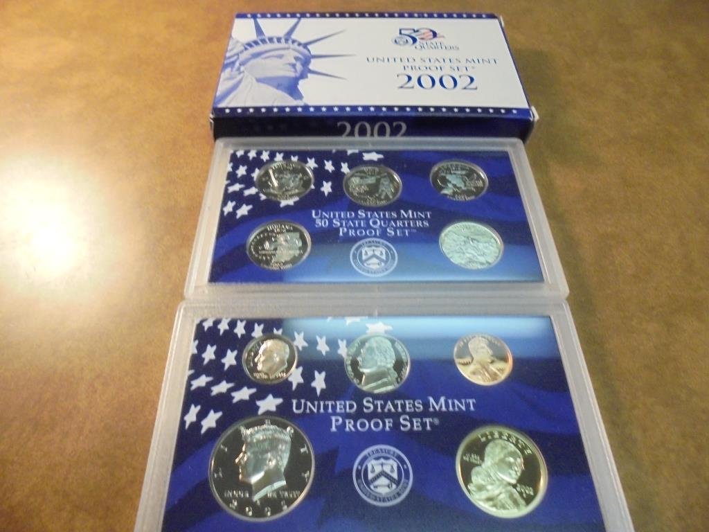 2002 US PROOF SET (WITH BOX) (1 of 2)