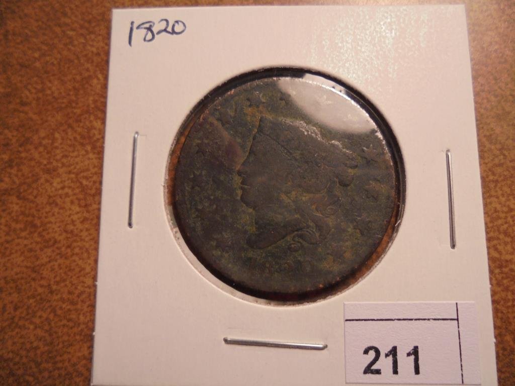 1820 US LARGE CENT (1 of 2)