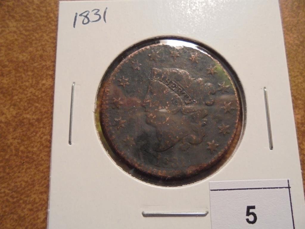 1831 US LARGE CENT (1 of 2)