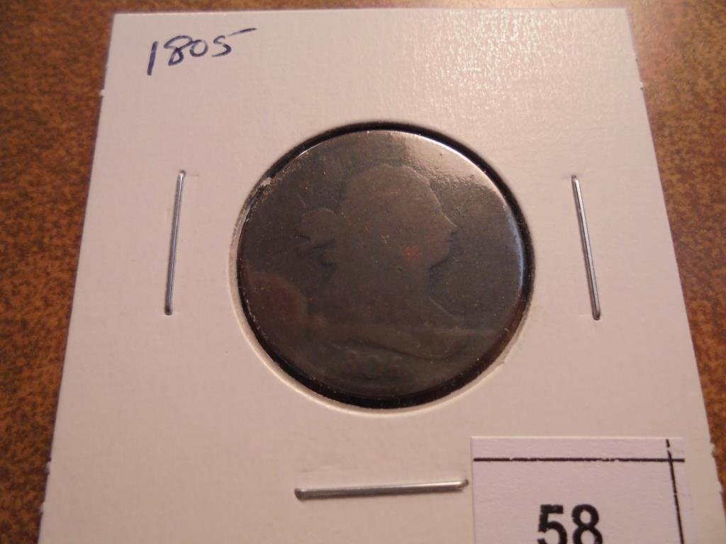1805 US HALF CENT (1 of 2)