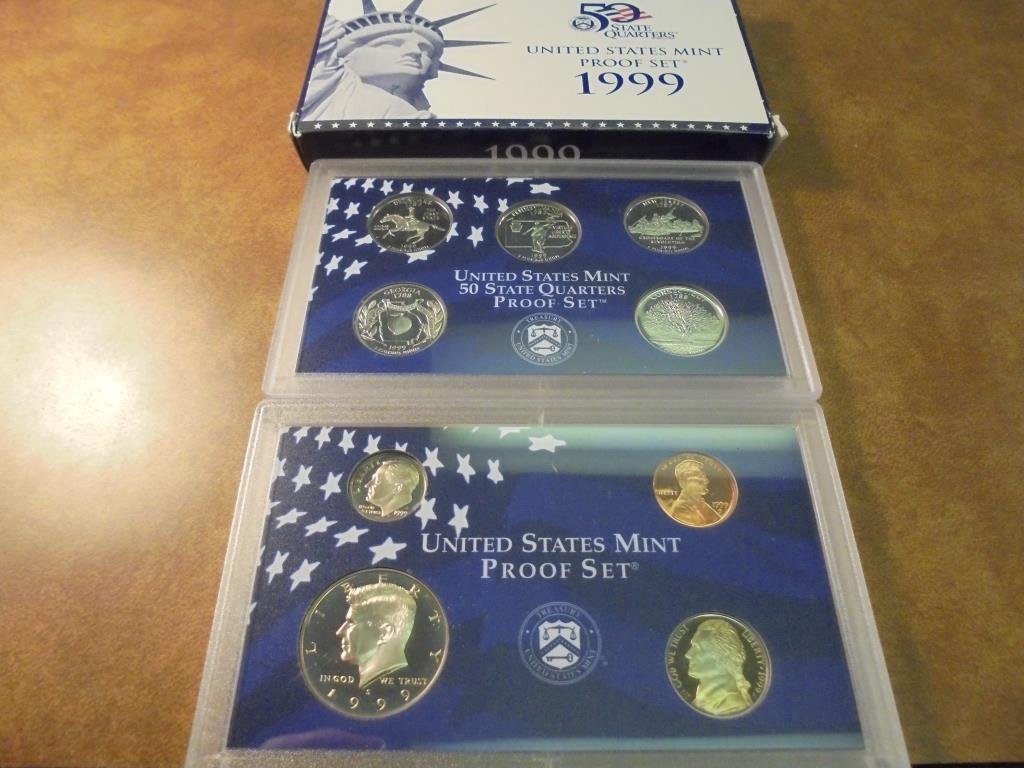 1999 US PROOF SET (WITH BOX) (1 of 2)