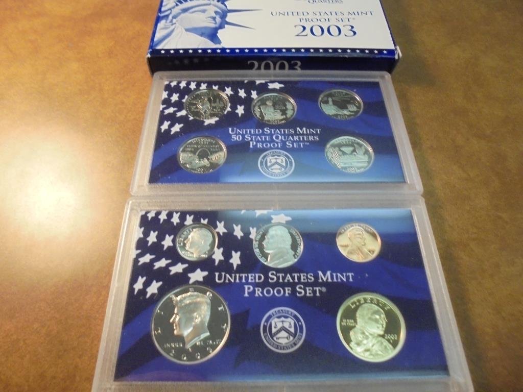 2003 US PROOF SET (WITH BOX) (1 of 2)
