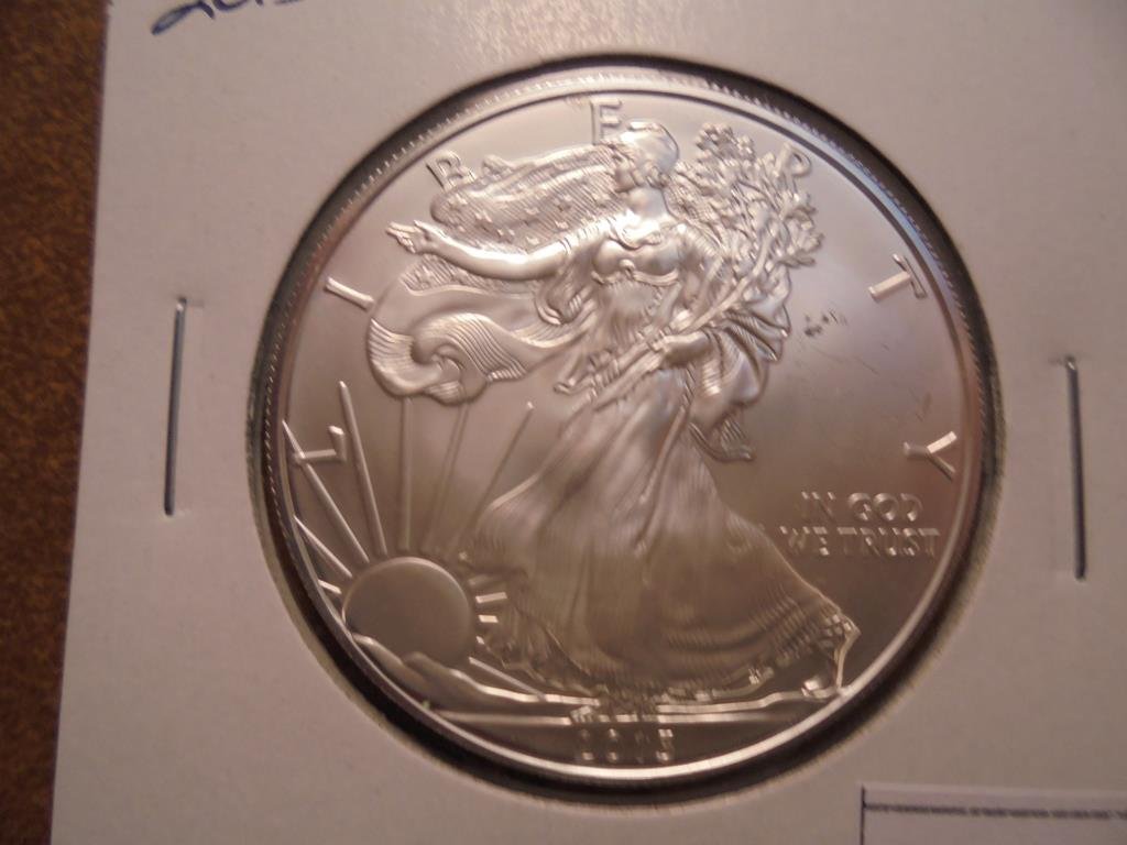 2013 AMERICAN SILVER EAGLE UNC (1 of 2)